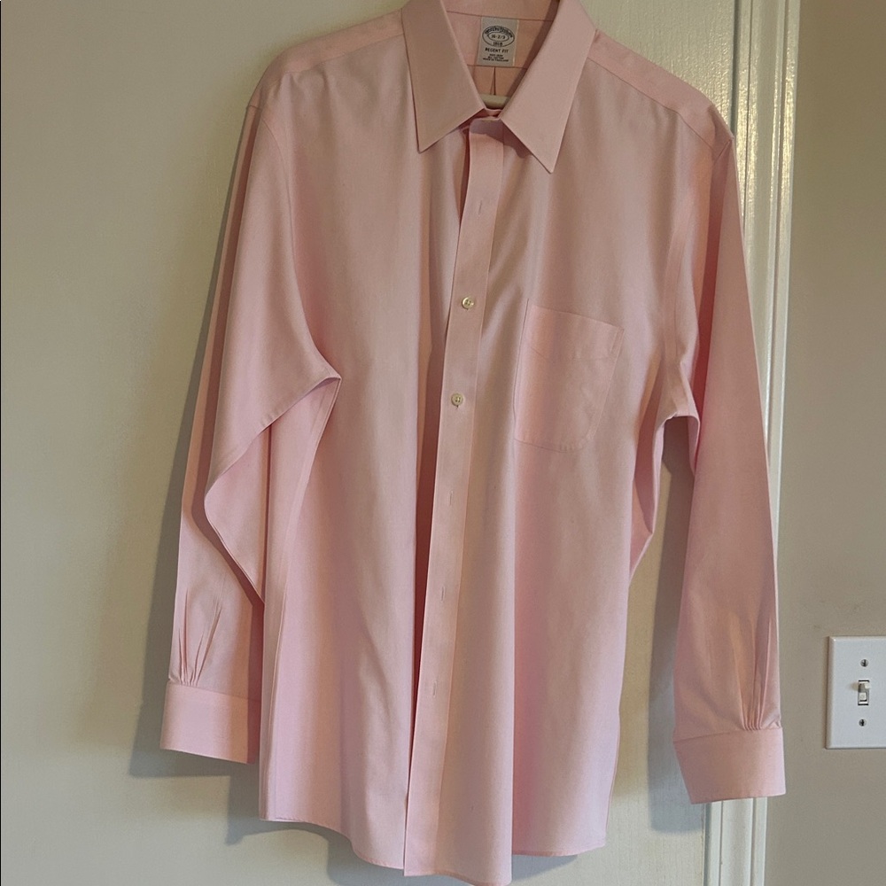 Brooks Brothers Light Pink Dress Shirt